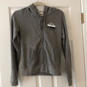 PINK zip up sweatshirt